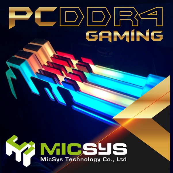Vibrant LED Lighting RGB DDR4 8GB for desktop PC